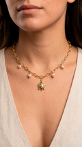 Collar Tortuga y Perlas Shell